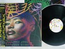 GRACE JONES INSIDE STORY MANHATTAN MHS-91200 Japan OBI VINYL LP