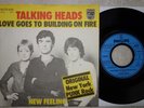 TALKING HEADS ‎– Love Goes To Building On Fire  7