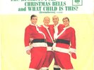 BROTHERS FOUR--TOUGH PICTURE SLEEVE + 45--(CHRISTMAS BELLS)---PS---PIC--SLV
