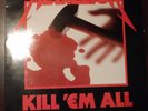 Metallica Kill Em All Vinyl-1983 Megaforce Release MRI 069