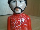Very RARE Unique Victoria Bourne signed George Harrison Yellow Submarine Bust