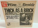 JETHRO TULL Thick As A Brick Vinyl LP Record White Label Promo Hype MS 2072 VG+