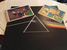 Pink Floyd - The Dark Side Of The Moon  UK LP  + Posters and Stickers SHVL 804
