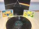 PINK FLOYD DARK SIDE OF THE MOON STICKERS POSTCARDS UK SHVL 804 VINYL LP *MINT*