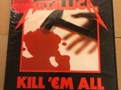 Metallica Kill ‘Em All LP, 1988 Vinyl Re-Issue, Elektra 60766-1