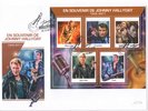 Enveloppe collector Johnny Hallyday 1943 - 2017 souvenir hommage cachet n°2