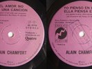 ALAIN CHAMFORT (CLAUDE FRANCOIS) IN SPANISH 1975 PROMO  UNIQ CHILEAN PRESS ONLY