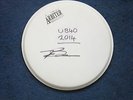 JAMES (JIMMY) BROWN UB40 SIGNED DRUMHEAD