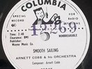 ARNETT COBB jazz promo 78 COLUMBIA 39040 Smooth Sailing,Your Wonderful Love