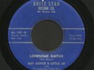 Indiana Starday Custom Country 45   Ray Guyce   Lonesome Guitar   Listen