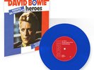 LAST ONE  David Bowie Heroes Blue French 7'' Vinyl Limited Edition /2000 Sealed