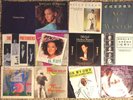 12 80's 45s w/ Pic Sleeves Whitney Houston, George Michael, Cars + More EX Vinyl