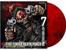 FIVE FINGER DEATH PUNCH AND JUSTICE FOR NONE 2x LP LIMITED 1500 RED BLACK VINYL