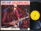 TEDDY EDWARDS Teddy's Ready  LP CONTEMPORARY M 3583 US 1960 MONO Billy Higgins