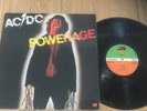 AC/DC..POWERAGE...RARE UK FIRST ISSUE ALBUM .ATLANTIC K 50483