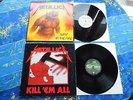 METALLICA ? KILL 'EM ALL & JUMP IN THE FIRE ? RARE  LP VINYL RECORDS #1A