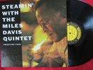 Miles Davis w John Coltrane Steamin' orig Prestige yel/blk lab DG LP RVG mono NM