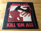 METALLICA Kill 'Em All 1988 US ORG Elektra LP Shrink  MINTY  Hetfield HAMMETT