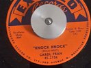 CAROL FRAN Knock Knock on Excello Label rare record