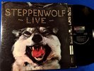 STEPPENWOLF Live 2 LP original black label w/ multicolored logo SUPER CLEAN
