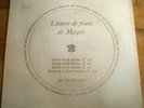 Mozart Piano Sonatas Lili Kraus Discophiles Francais DF 97