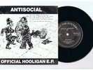 PUNK/Oi -ANTISOCIAL-OFFICIAL HOOLIGAN EP-UK BEAT THE SYSTEM+PS