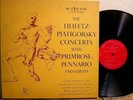 RCA LDS 6159 SORIA MOZART BRAHMS HEIFETZ-PIATIGORSKY CONCERTS 3LP NM, VG++