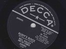 Bill Haley and his Comets – 78 rpm Decca 30085: Blue Comet Blues/Rudy’s Rock; E+