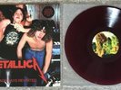 Metallica Garage Days Revisited 12” LP Burgundy Vinyl Record Near Mint *Rare*