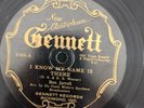 Gennett 6164 Ben Jarrell w Da Costa Wolts MY NAME IS THERE  78 rpm 1927   great
