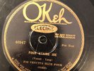 Okeh 40947 Joe Venuti Blue Four (ED LANG)  4 String Joe 1928 78 rpm V+