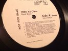 1980..David Bowie LP ..RCA DJ Promo..White Label..All Clear..vinyl..lovely copy