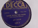 Art Tatum - 78rpm single 10-inch – Decca #1603 Gone With The Wind