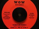 KING JC MR Q & MR P World On Wheels  ELECTRO RAP HIP HOP 45 NM