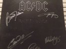 AC/DC SIGNED BACK IN BLACK LP  with COA