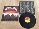 Metallica - Master Of Puppets ORG LP RR 1986 + OIS    Slayer,Kreator,Sodom,Venom