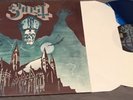 GHOST Opus Eponymous BLUE & WHITE Vinyl PAPA EMERITUS Tobias Forge RARE 1st LP