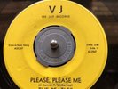 THE BEATLES 7” Please Please Me/From Me To You VEE-JAY VJ-581 1964 ITALIAN 45