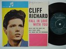 CLIFF RICHARD Fall In Love With You / Blue Suede Shoes + 2 EP 45 7