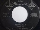 NORTHERN SOUL 45 / E.J. & THE ECHOES / PEOPLE SAY / PUT A SMILE / DIAMOND JIM