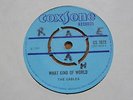 The Cables - What Kind Of World c/w My Broken Heart 1968 UK 45 COXSONE
