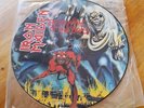 Iron Maiden-The Number Of The Beast 1982 Picture Disc Vinyl Album EX Cond EMI