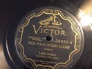PRE WAR BLUES LUKE JORDAN Victor 20957 Pick Poor Robin Clean/Travling Coon E-