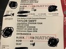 x2 Taylor Swift Wembley Stadium Tickets 22 June  GREAT SEATS level 1 - BARGAIN