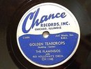 The Flamingos - Golden Tears / Carried Away (Rare Doo Wop 78 RPM) Chance