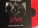 SLAYER - FCKN SLAYER LP RED VINYL 2013 METAL THRASH SPEED BLACK DEATH