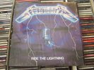 Metallica - Ride The Lightning LP Vinyl - EX Lyric sleeve & shrink Elektra