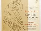 MANUEL ROSENTHAL - RAVEL daphnis & chloe VEGA LP EX