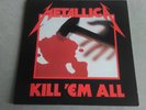 METALLICA - KILL 'EM ALL (MUSIC OR NATIONS '83 - A1/B1 PRESS - INNER - VG+/EX)