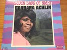 Barbara Acklin Seven Days of Night Original Brunswick 754148 R&B Soul LP Sealed